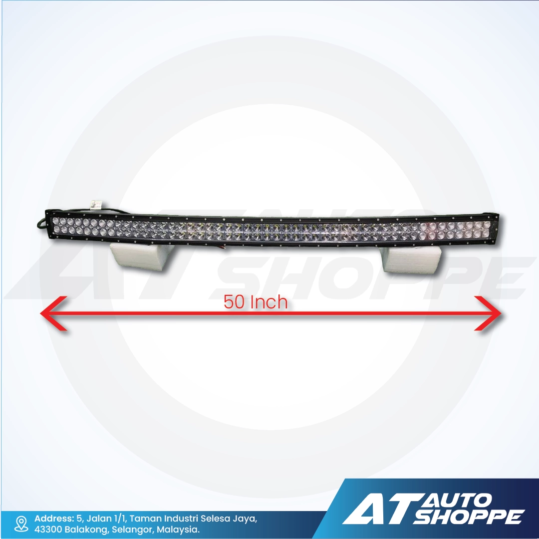 ATP 50 Inch Curved LED Bar Double Row 500W