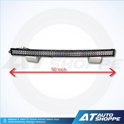 ATP 50 Inch Curved LED Bar Double Row 500W