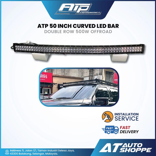 ATP 50 Inch Curved LED Bar Double Row 500W