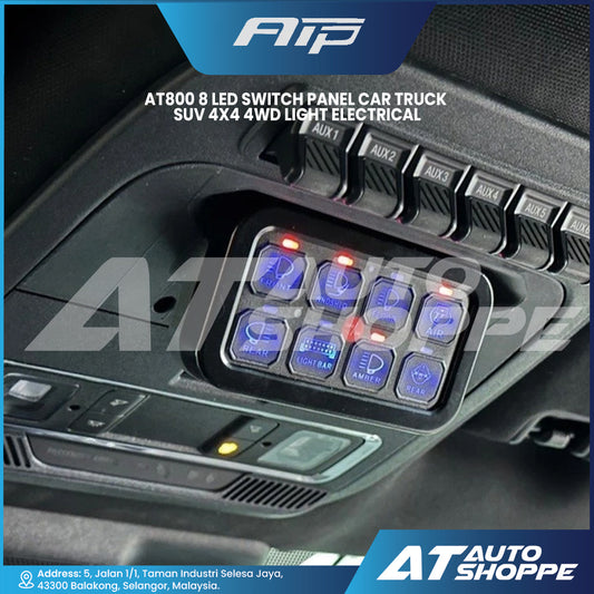 ATP AT800 8 LED Switch Panel Foor 4X4