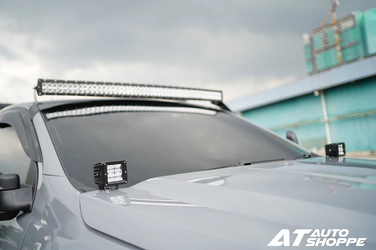 ATP A Pillar LED Lamp Bonnet LED Bracket For Nissan Navara NP300 Pro4x