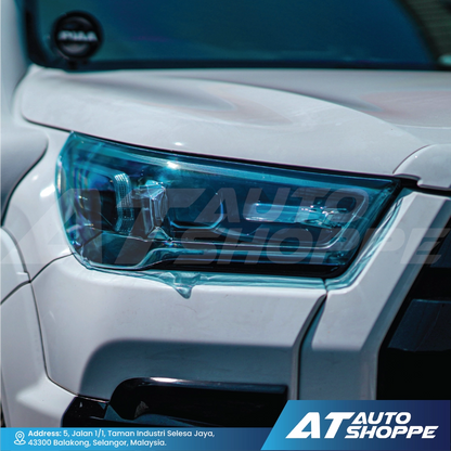 ATP Acrylic Headlamp Cover Protector for Toyota Hilux GR / Revo / Rogue (2020 - Now) [1 Pair]