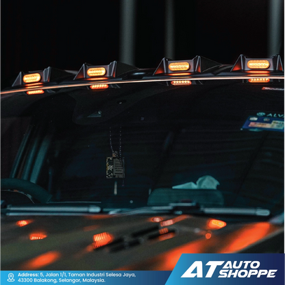 ATP Amber Roof LED Off-Road Light for Ford Ranger Next Gen XLT, Wildtrak, Raptor, & Everest