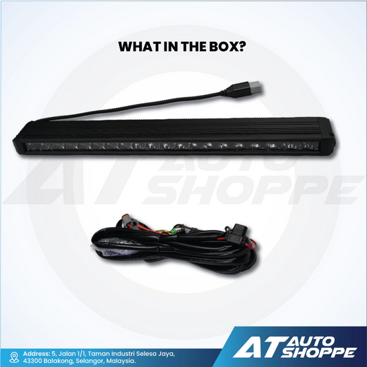 ATP Black Series 30 Inch LED Light Bar with RGB Backlight (1 Piece)