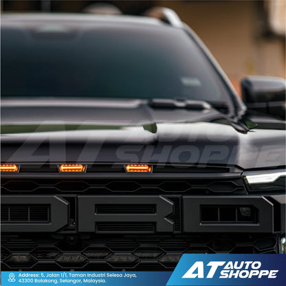 ATP Bonnet Air Hood Vent Cover for Ford Ranger T9 XL XLT XLT PLUS Wildtrak (2 Piece)