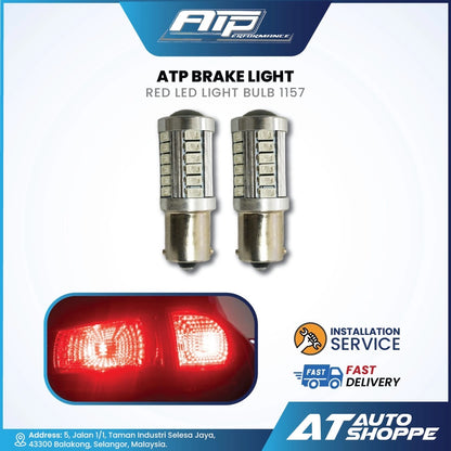ATP Brake Light Red LED Light Bulb 1157 (1 Pair)