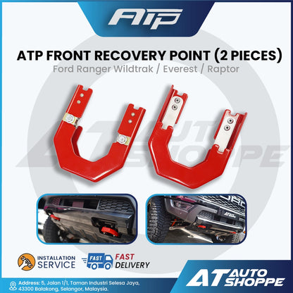 ATP Heavy Duty Metal Recovery Point Cover for Ford Ranger Wildtrak / Everest / Raptor 4x4 Off-Road