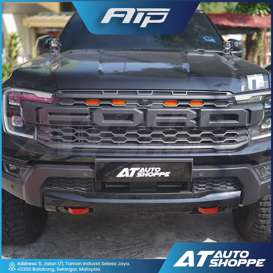 ATP Heavy Duty Metal Recovery Point Cover for Ford Ranger Wildtrak / Everest / Raptor 4x4 Off-Road