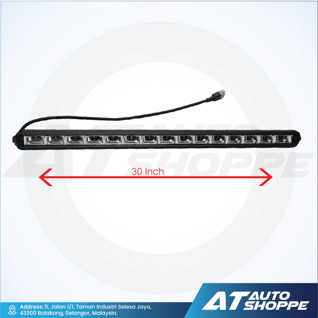 ATP Hunter Series LED Light Bar With RGB Backlight (1 Piece)