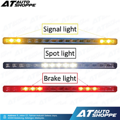 ATP Hunter Series LED Light Bar With RGB Backlight (1 Piece)