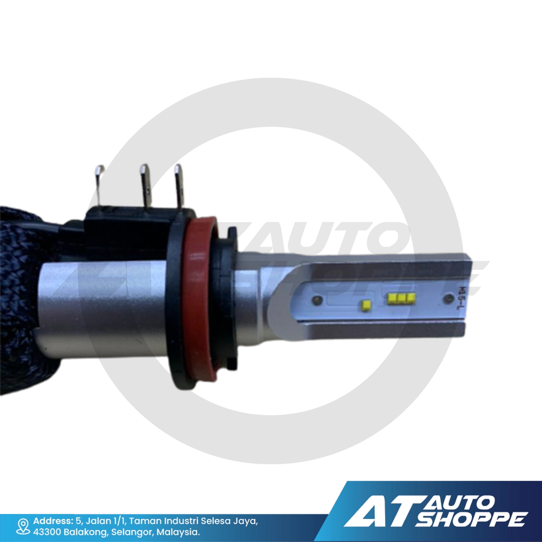 ATP LED Headlamp LED Pure White 6000K - 6500K (H15) Light Bulb (1 Pair)