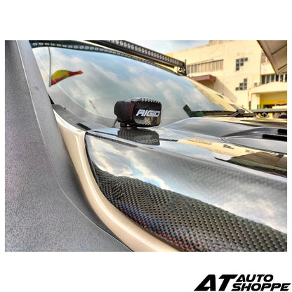 ATP LED Lamp Bonnet Mounting Bracket For Ford Ranger 2012-2021 T6 + T6, T7, T8, Wildtrak, Raptor 2.0