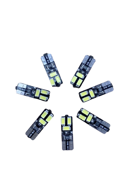 ATP LED Light Bulb (T10) Interior Cabin License Number Plate Parking White (1 Piece)