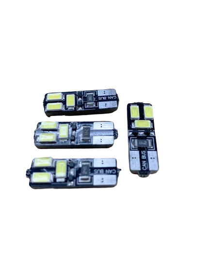ATP LED Light Bulb (T10) Interior Cabin License Number Plate Parking White (1 Piece)