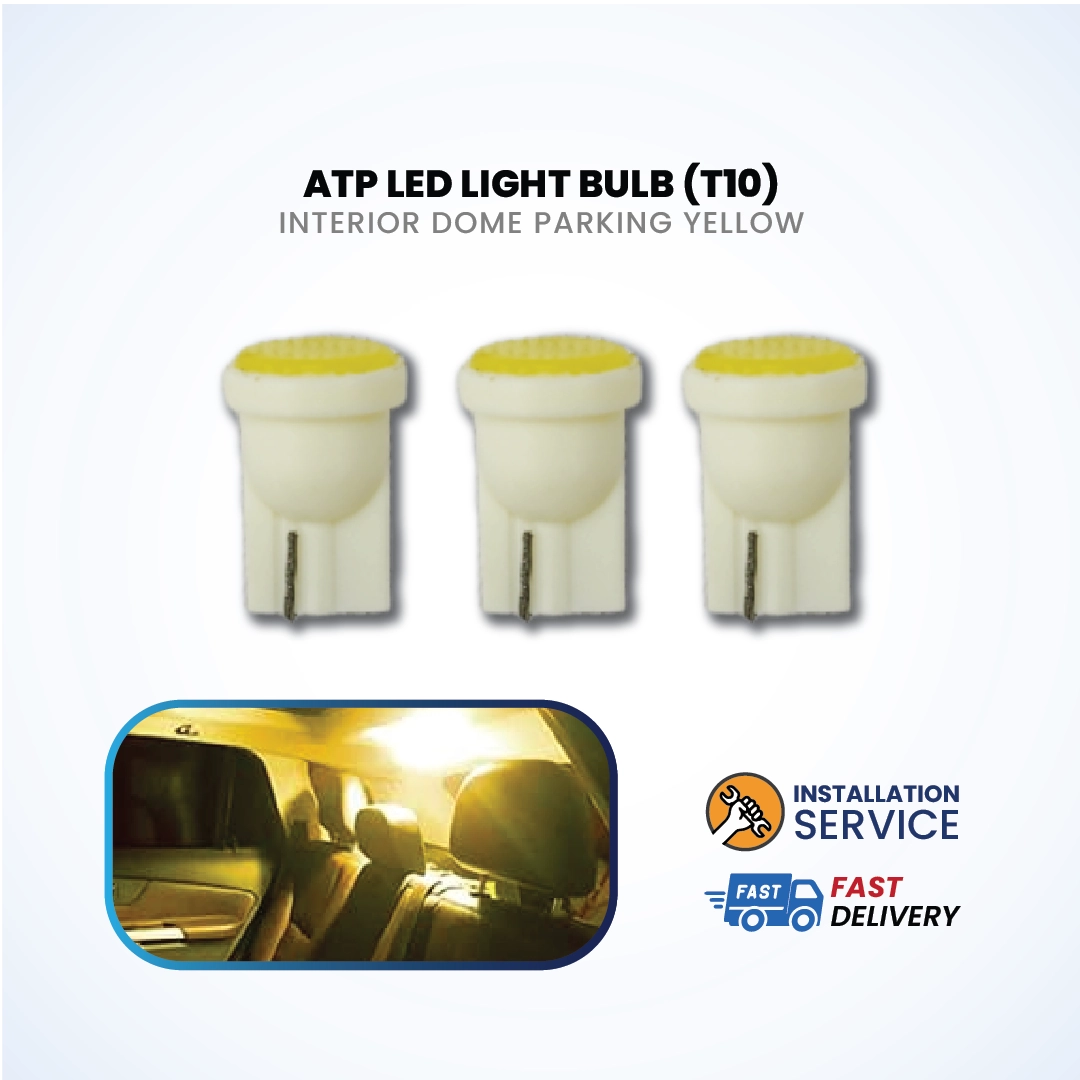 ATP LED Light Bulb (T10) Interior Dome Parking Light Cool Blue/Yellow (1 Piece)