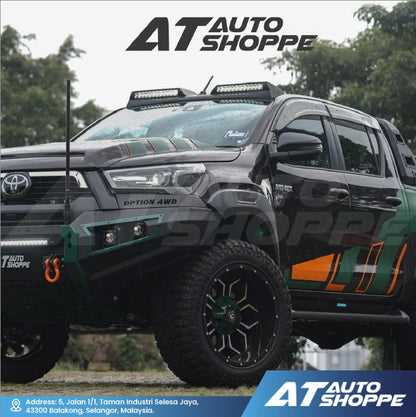 ATP LED Roof Light Bar for Toyota Hilux Rogue Revo Rocco GR/ Ford Ranger T7 T8 Raptor