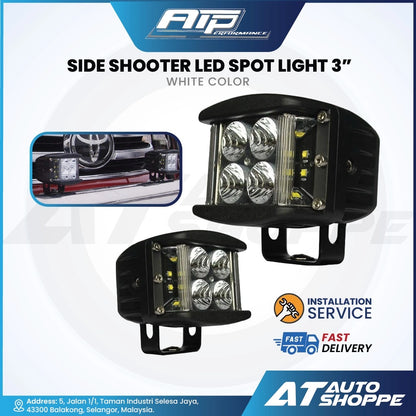 ATP Side Shooter LED Spot Light 3 Inch (1 Piece)