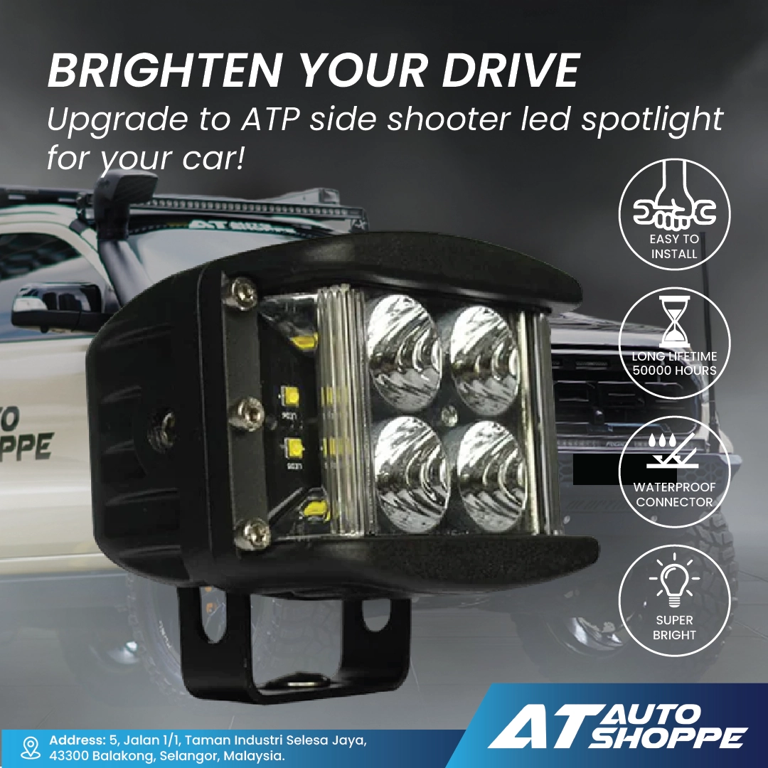 ATP Side Shooter LED Spot Light 3 Inch (1 Piece)