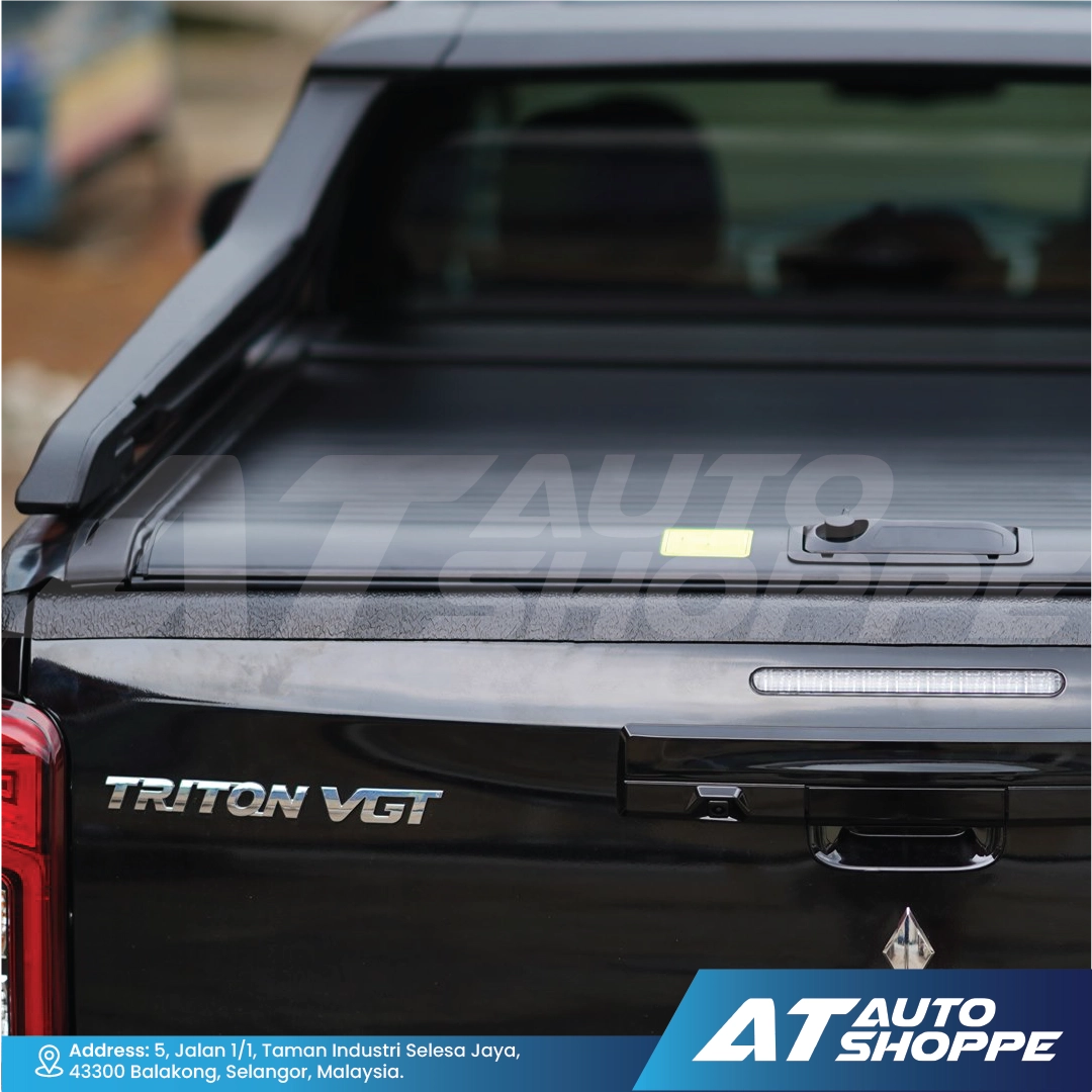 ATP Sport Manual Roller Shutter Lid For Mitsubishi Triton Navara NP300 Hilux Vigo Revo Rocco Rogue