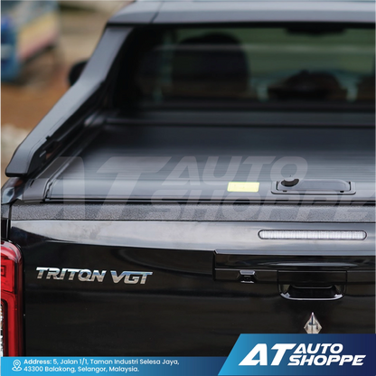 ATP Sport Manual Roller Shutter Lid For Mitsubishi Triton Navara NP300 Hilux Vigo Revo Rocco Rogue