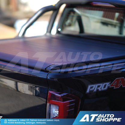 ATP Sport Manual Roller Shutter Lid For Mitsubishi Triton Navara NP300 Hilux Vigo Revo Rocco Rogue