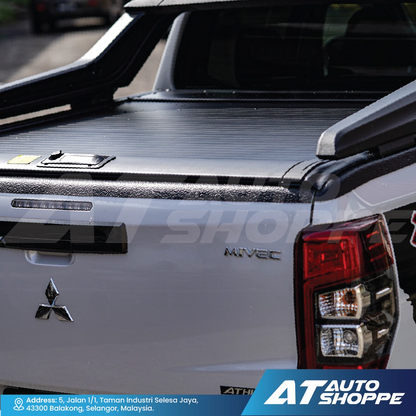 ATP Sport Manual Roller Shutter Lid For Mitsubishi Triton Navara NP300 Hilux Vigo Revo Rocco Rogue