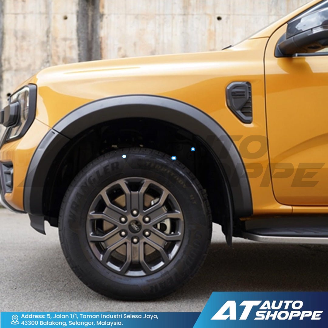 ATP Wide Fender Flare For Ford ranger Next-Gen 2023 T9 Wildtrak