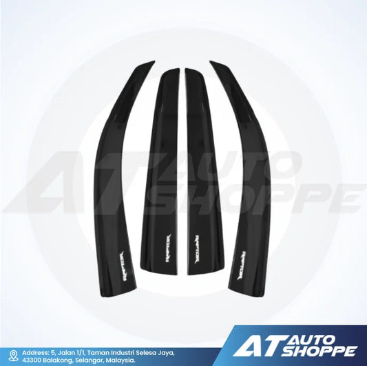 ATP Window Rain Door Visor for Ford Ranger Next Gen T9
