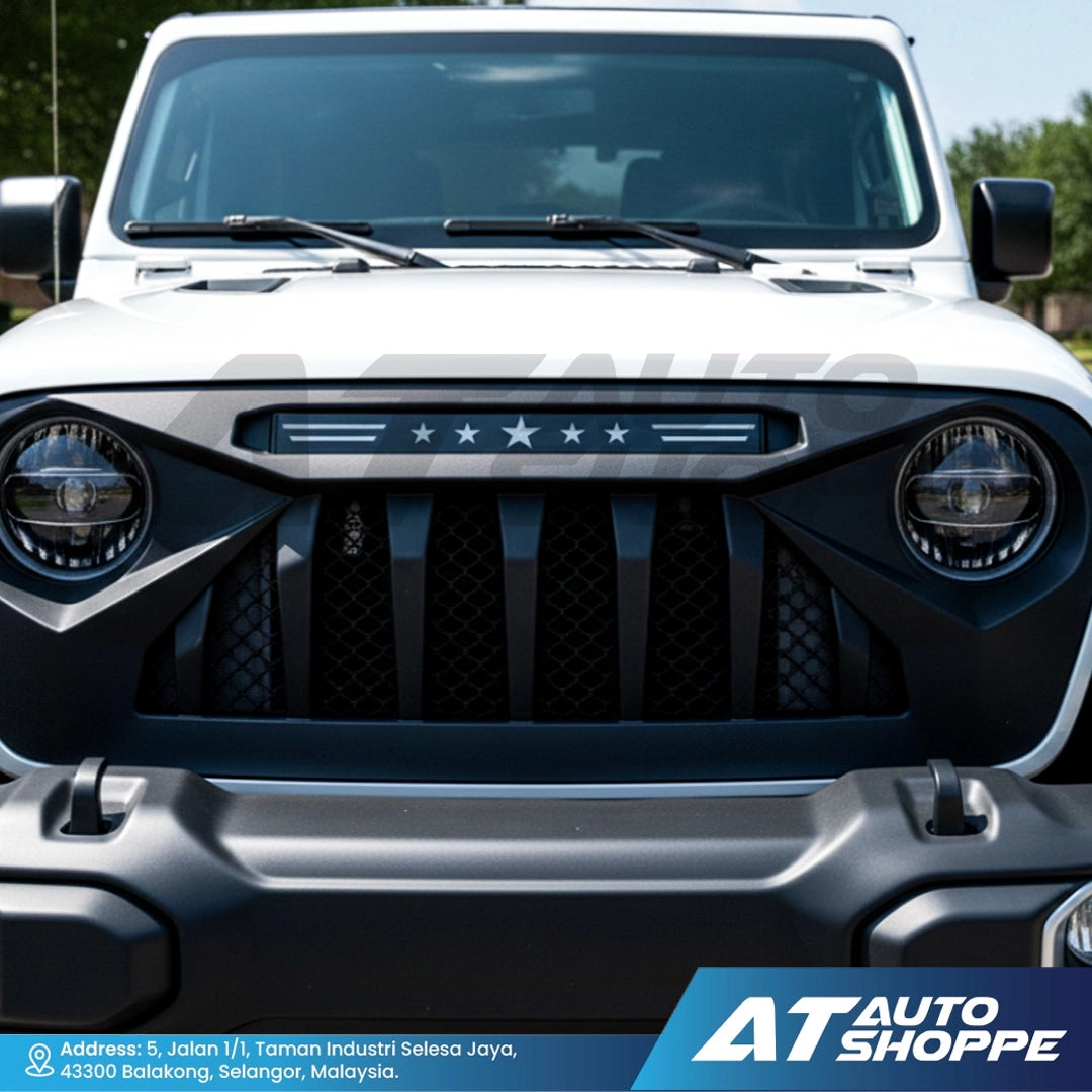 ATP Wrangler Commando Front Grille For Jeep Wrangler JL