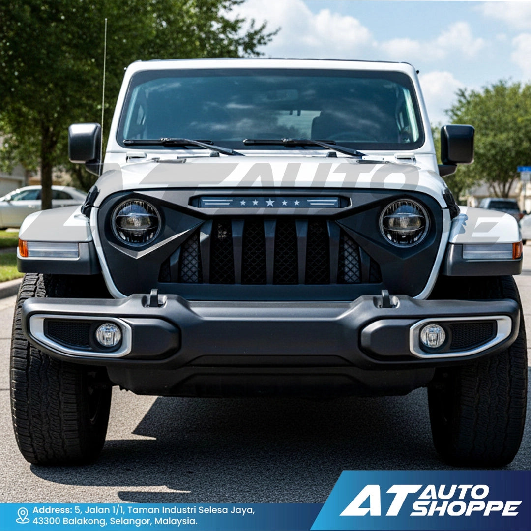 ATP Wrangler Commando Front Grille For Jeep Wrangler JL