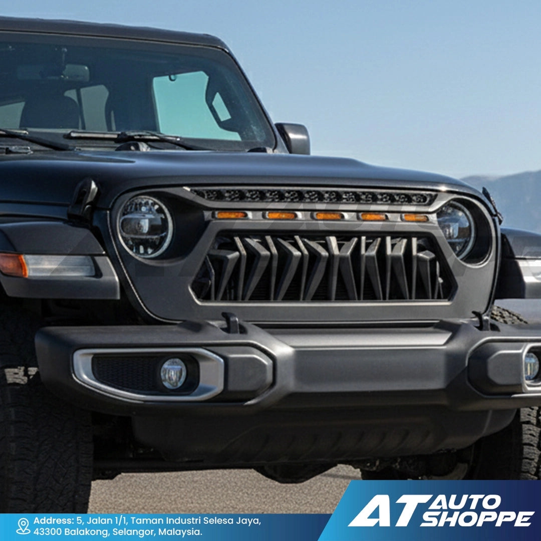 ATP Wrangler Stealth LED Grille For Jeep Wrangler JL