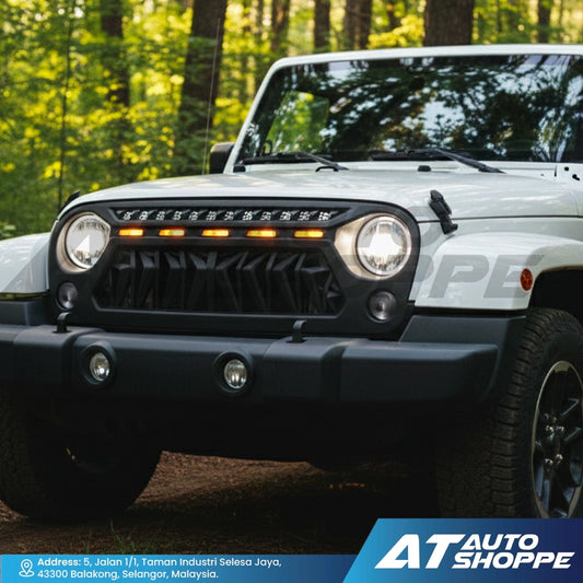 ATP Wrangler Stealth LED Grille For Jeep Wrangler JL