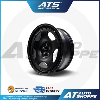ATS Forged Armory Matte Black 20x9 ET35 5x108 (1 piece)