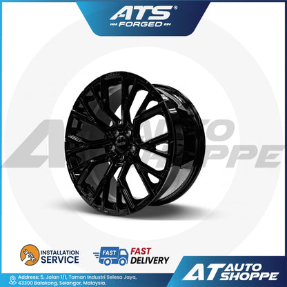 ATS Forged Vortex Gloss Black 20x9 ET35 5x108 (1 piece)
