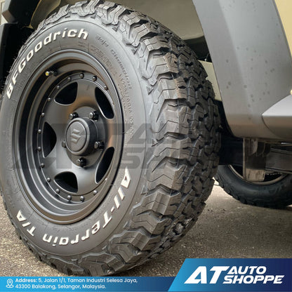 American Racing AR23 - Satin Black 16x8 6x139.7 ET0 (1 Piece)