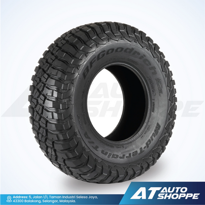 Goodrich tire on a white background with AT Auto Shoppe branding.