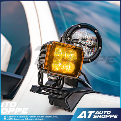 Bahren Point A-Pillar Dual Spotlight Brackets For Ford Ranger Raptor Wiltrak Platinum XLT XLT-Next Gen 2022-Current