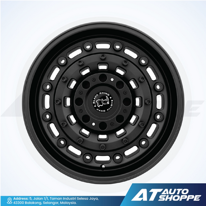 Black Rhino Arsenal-Matte Black 16x8 ET-10 6x139.7 (1 Piece)
