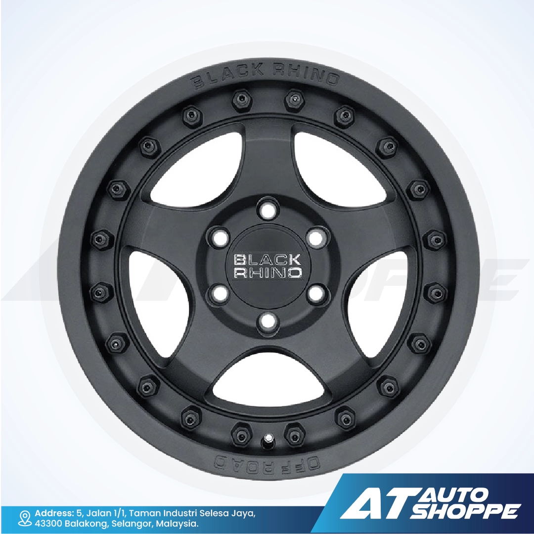 Black Rhino Bantam - Matte Black 17x8.5 ET-10 6x139.7 (1 piece)