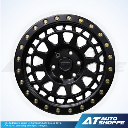 Black Rhino Primm-Matte Black Wheel (1 Piece)