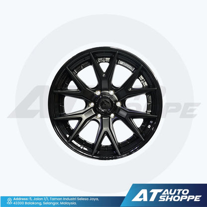 Fuel Off Road Fusion Forge Catalyst 20x9 ET1 6x139.7 Matte Black Wheel (1 Piece)