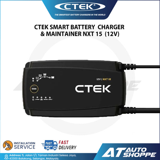 CTEK Battery Charger NXT 15 Profesional Smart Battery Charger