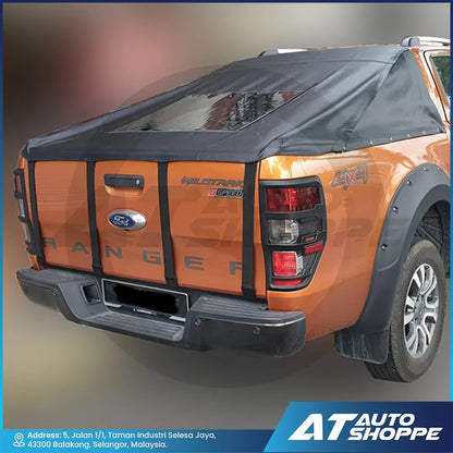 Canvas Sport Roll Bar Cover For Ford Ranger 2012-2021 T6 T7 T8 XL XLT XLT+ Wildtrak