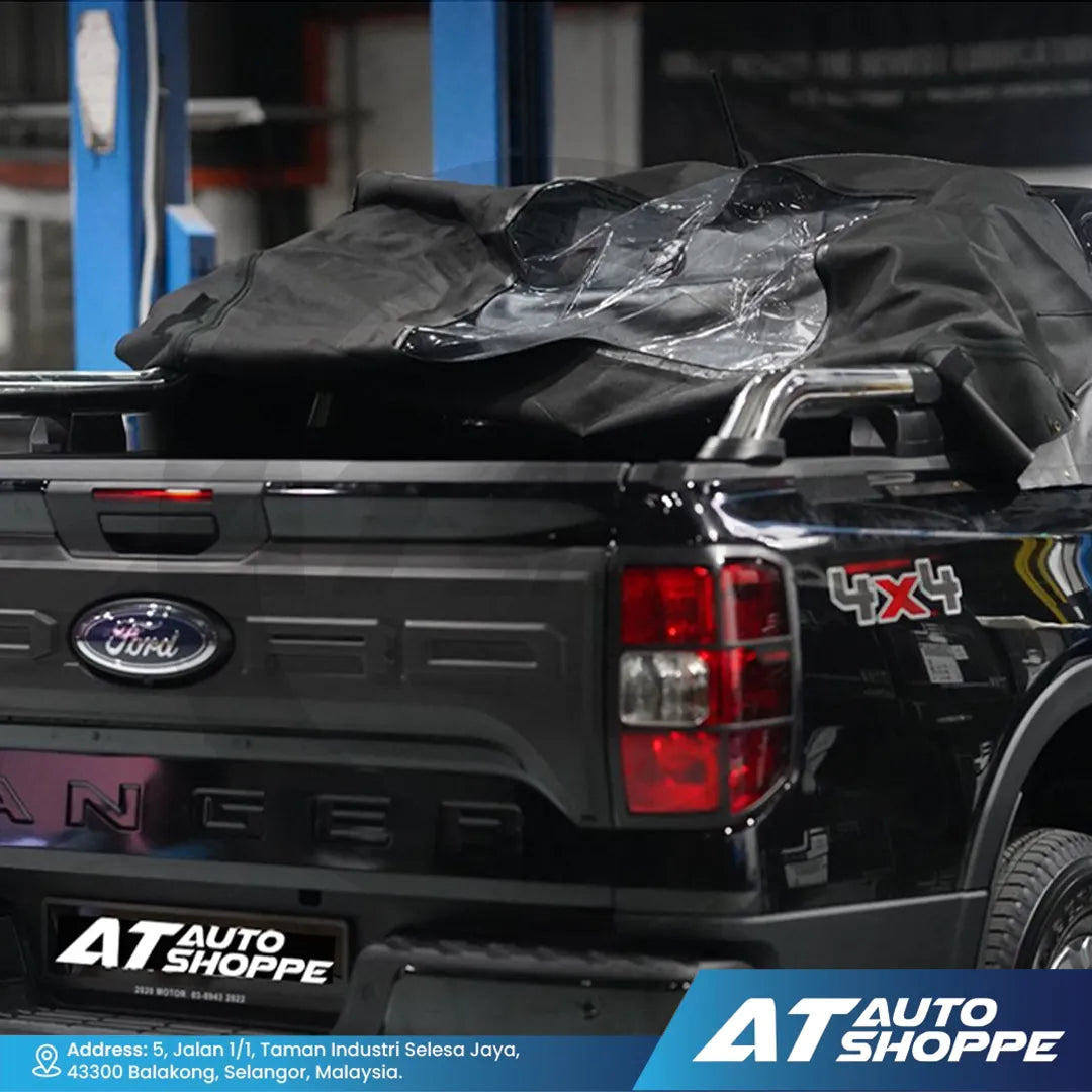 Canvas Sport Roll Bar Cover For Ford Ranger Next Gen T9 XL XLT XLT+ 2023-On