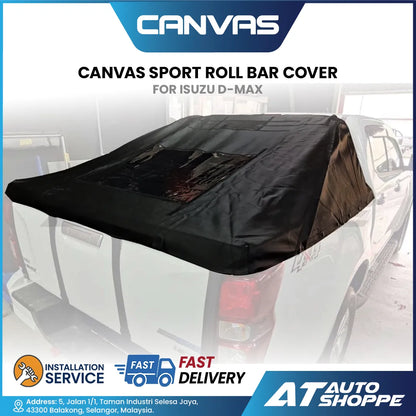 Canvas Sport Roll Bar Cover For Isuzu D-Max