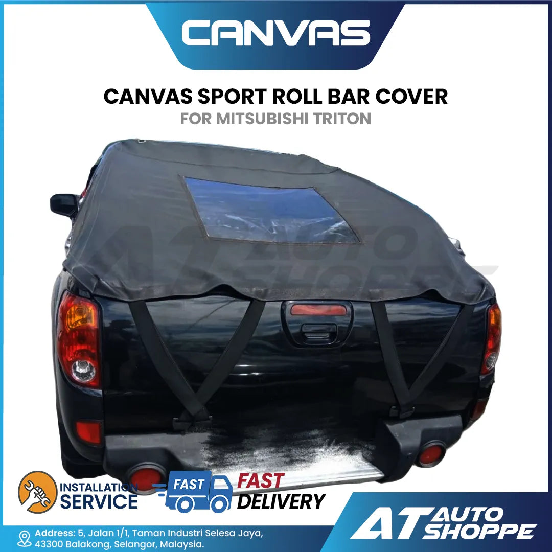 Canvas Sport Roll Bar Cover For Mitsubishi Triton