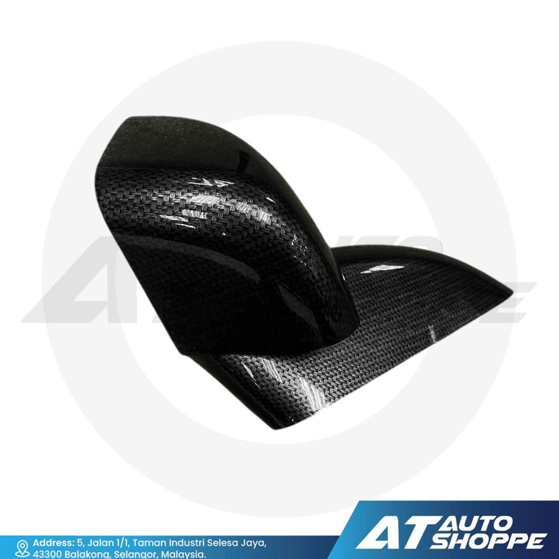 Carbon Fibre Side Mirror Cover for Ford Ranger T6 T7 T8 Wildtrak Raptor