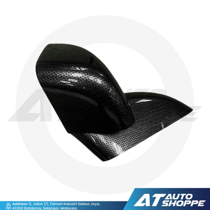 Carbon Fibre Side Mirror Cover for Ford Ranger T6 T7 T8 Wildtrak Raptor