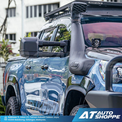 Clearview Compact Towing Mirrors for Toyota Hilux Revo Rocco Rogue (2015 - Current)