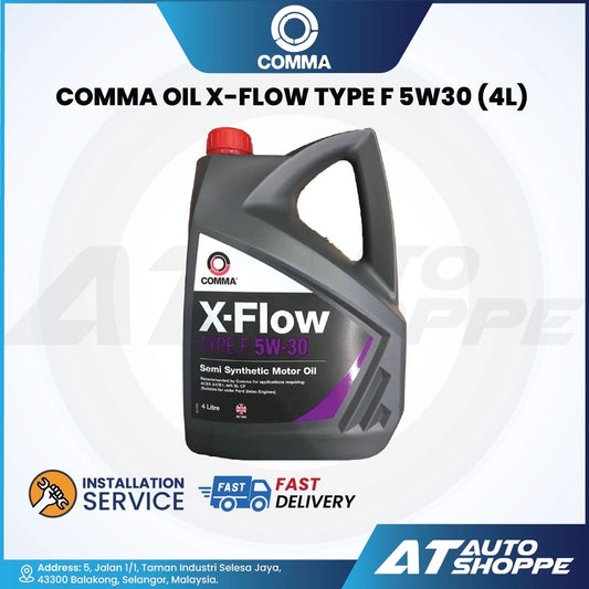 Comma Oil X-Flow Type F 5W30 Advanced Semi Synthetic Engine Oil (4L)